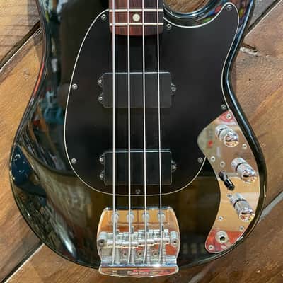 1988 Music Man Sabre Bass HH, Black image 5