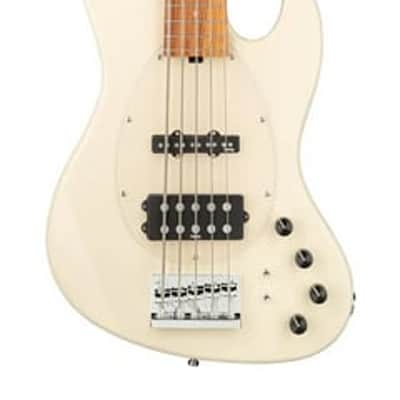 Sadowsky MetroExpress 21-Fret Vintage M/J Bass, Morado Fingerboard, 5-String - Solid Olympic White High Polish image 10