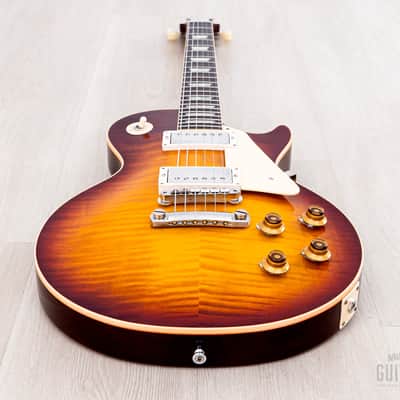 2022 Gibson Custom Shop Historic 1959 Les Paul Standard R9 70th Anniversary VOS Factory Burst image 10