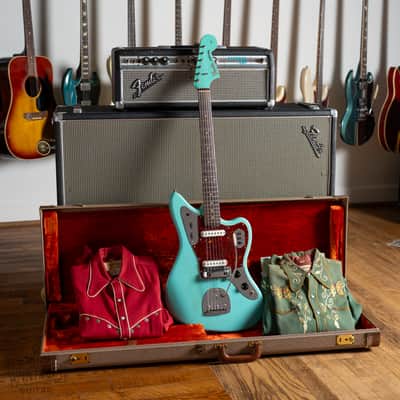 1962 Fender Jaguar Foam Green image 1