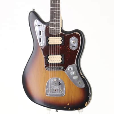 Fender Mexico Kurt Cobain Road Worn Jaguar 3-Color Sunburst [MX14523880] (07/13) image 6