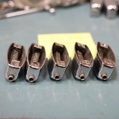 Vintage Rogers Bread & Butter Tab Lug, Single Tension For Toms 3916R, 5-Pack Set A image 7
