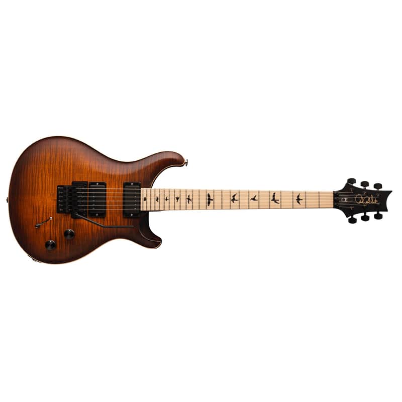 PRS Paul Reed Smith DW CE 24 Floyd Electric Guitar Dustie Waring Burnt Amber Smokeburst + PRS Gig Bag - BRAND NEW image 1