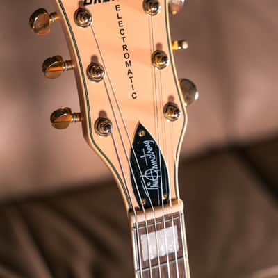 Gretsch - 2013 - G5191 Tim Armstrong in Man Salmon with Pinstriping by Hot Rod Walt image 6