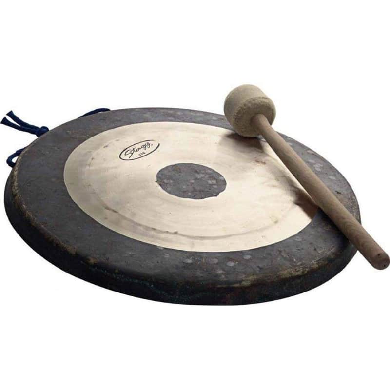 Stagg Model TTG36 36-Inch Diameter Tam Tam Gong with Beater Mallet - B20 Alloy image 1