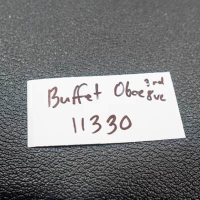 Buffet Crampon Near Mint Buffet Crampon Oboe Intermediate Model 4052, Full Conservatory+Left F! image 14