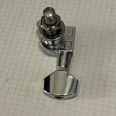2000's Electric Guitar GOTOH Style 7 In Line Chrome LH or Reverse Headstock Jin Ho Korea Tuners Tuning Pegs image 9