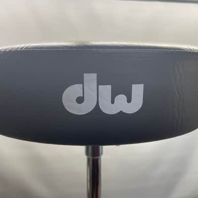 DW DWCP3100 3000 Series Round Drum Throne with Vise Memory Lock 2010s - Chrome image 6