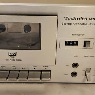Technics RS-M8 Cassette Tape Deck w Front Microphone Inputs - Tested image 4