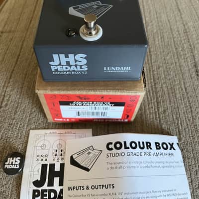 JHS Colour Box V2 Limited Edition 10th Anniversary Preamp Pedal image 4