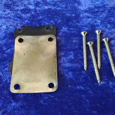 1982 Kramer Neck Plate "B" Series w/screws and back pad. image 3