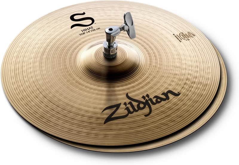 Zildjian 14" S Series Hi-Hat Cymbals (Pair) 2016 - Present - Brilliant image 1