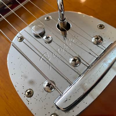 Fender Japan 1995 Jaguar Grunge-Era '66 Reissue MIJ FujiGen Three Tone Sunburst MIJ image 12