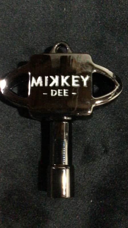 Mikkey Dee - Scorpions / Motorhead - Black Chrome - Signature Drum Key image 1