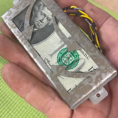 The $2 Bill Foil - Vintage Style, Surface Mount Pickup 5.8K model image 5