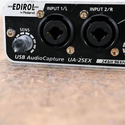 Roland Edirol UA-25EX 2 x 2 USB Audio & MIDI Interface (NO POWER SUPPLY) CG01C1Z image 4