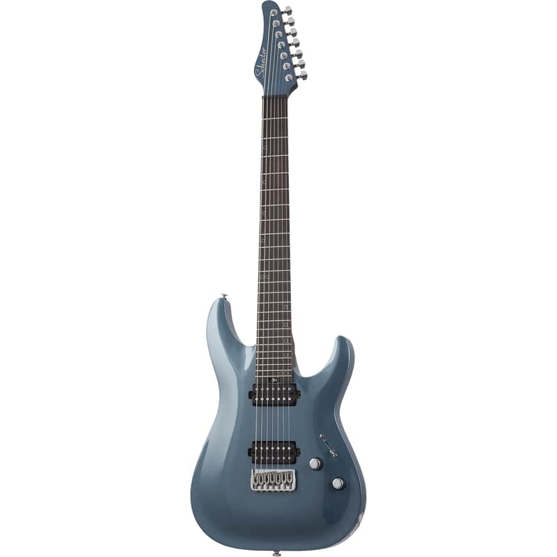 Schecter Aaron Marshall Signature 7-Strings - Macassar Ebony Fingerboard, Cobalt Slate image 1