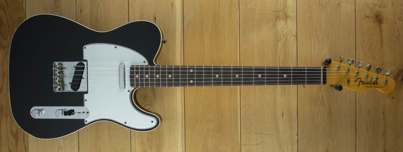 Fender Custom Shop 60 Tele Custom Journeyman Relic Faded Aged Black R141370 image 1