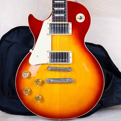 Orville LPS-75 Les Paul Standard Left Handed MIJ 1997 Cherry Sunburst Japan Gibson Lefty w/ Bag image 1