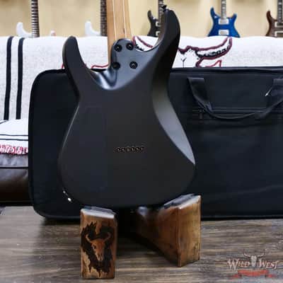 Jackson American Series Virtuoso HT Hardtail Streaked Ebony Fingerboard Satin Black 7.45 lbs image 9