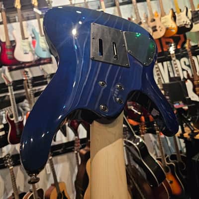 Ibanez S670QM-SPB Standard with Meranti Body, Rosewood Fretboard 2021 - Present - Sapphire Blue Burst image 4