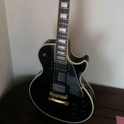 Epiphone Gibson Japan Les Paul Custom (JDM) LPC-80 1999 Black Gold image 10