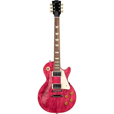 Gibson Les Paul Standard '50s Figured Top Electric Guitar 2025 - Translucent Fuchsia image 4