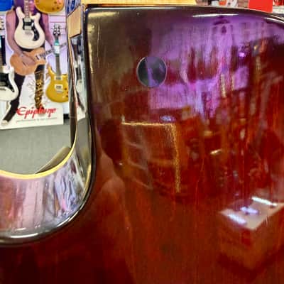 Gretsch 1968 Chet Atkins Tennessean Model 6119 Electric with Bigsby, Translucent Red Walnut Stain with New Hardshell Case - Pre Owned image 11
