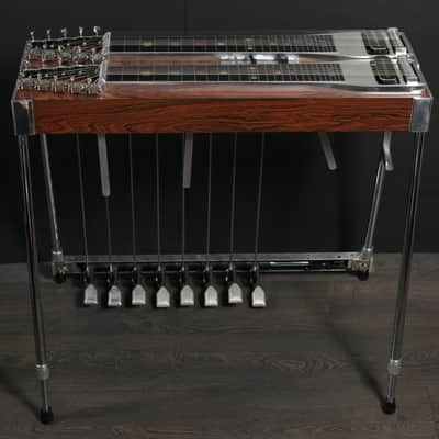 Emmons "Fatback" Push-pull Pedal Steel Guitar 1973 - Matte Walnut image 2