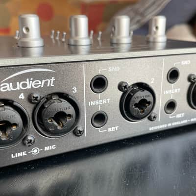 Audient iD44 Desktop USB Audio Interface 2010s Black image 3