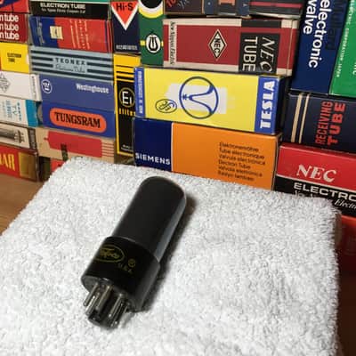 NOS Ford Motor Company 6V6GT Power Audio Tube ~ Vintage HiFi Audio ~ Warm Stage Rich Deep Harmonics Smoke Glass image 1