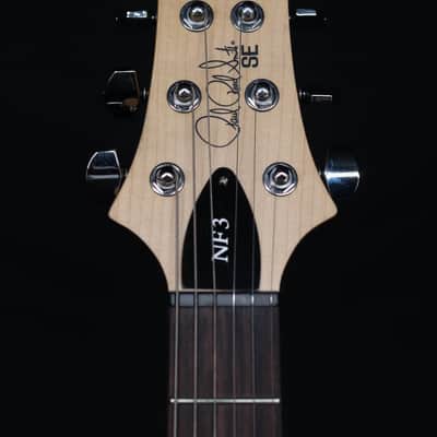 PRS SE NF3 Rosewood FB, Ice Blue Metallic image 9
