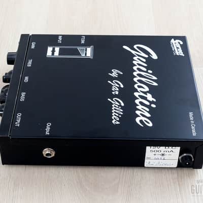 2004 Garnet Guillotine Tube-Driven Preamp & Distortion Guitar Effects Unit image 6