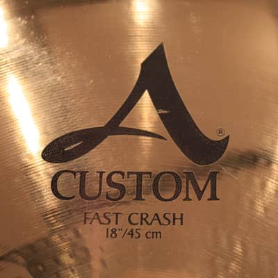 Zildjian A Custom Fast Crash 18" Cymbal - Demo! image 5