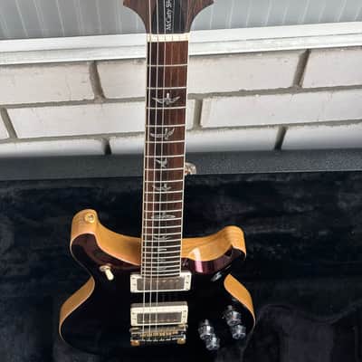 PRS Paul Reed Smith (PRS) Wood Library McCarty 594 with a Korina body and Burgundy Metallic finish 2022 - Burgundy Metallic finish image 1