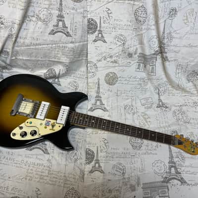 Super Rare 1965 Micro-Frets Signature In Sunburst Finish Special Ordered "Nashville" Custom Headstock image 8