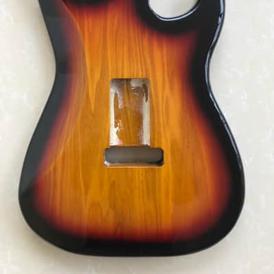 Left handed Sunset Ash Body/2pc/HSH Configuration image 2