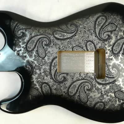 Black Alder Wood Custom Finish Guitar Strat Style Body image 5