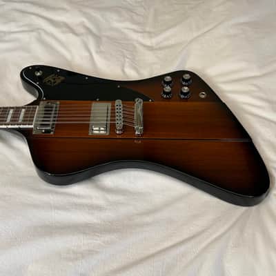 One of a Kind Gibson Firebird V-12 Custom Modified 12-String Guitar - Vintage Sunburst - Free Pro Setup image 5