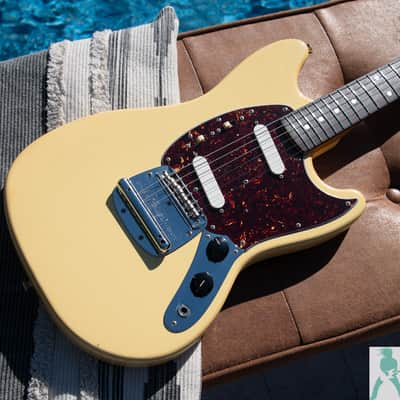 199's Fender MG-69 Mustang Reissue - w Vintage 60's Tone Cap & CTS Pots! - Crafted in Japan - Pro Set Up w Perfect Frets/Action/Intonation! - Tons of Mojo image 1