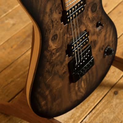 Mayones Regius 4Ever 6 - Birdseye Maple - Trans Natural Black Burst Satin image 6