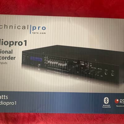Technical Pro studio pro1 Professional USB Recorder with USB/SD Inputs w/Bluetooth image 1