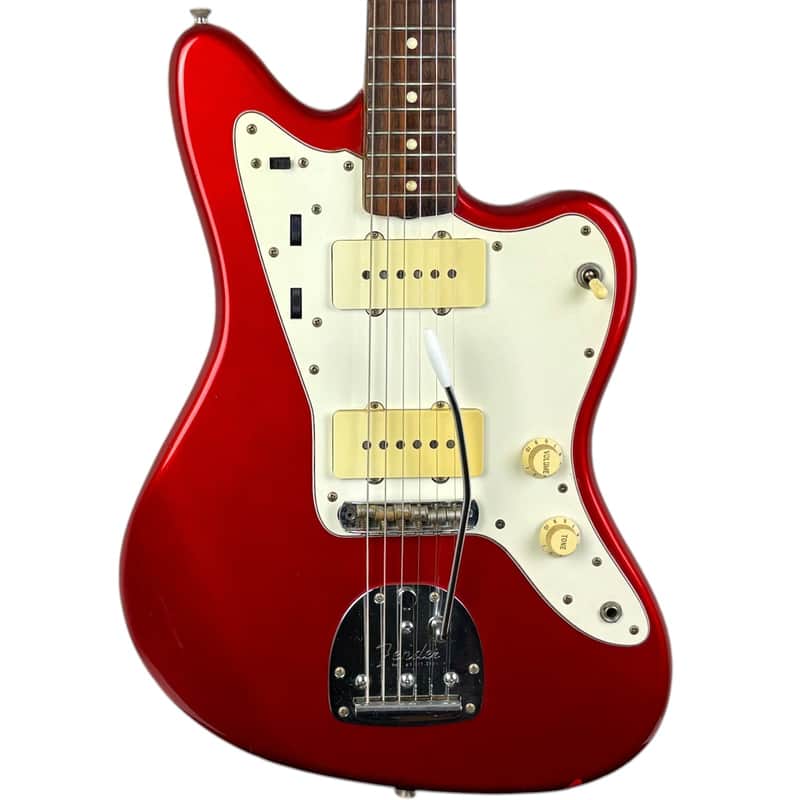 Fender Japan 66 Reissue Jazzmaster 1999-2002 - Candy Apple Red - Matching Headstock image 1