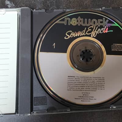 Network Sound Effect 50 CD Library 1983-87 image 3