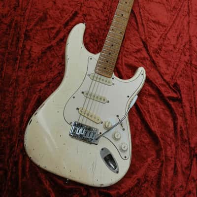 Fender Stratocaster STS 55M 1990 Fujigen Japan MIJ Rare Short Scale Maxon Scalloped Blackmore image 1