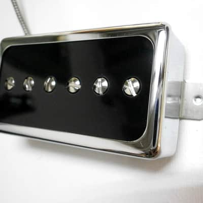 Humbucker Sized P90 Pickup Open cover Hand Wound PAF Size Single Coil Q Bridge Neck by Q pickups image 4