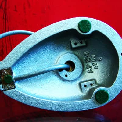Vintage 1950's Altec 633A dynamic microphone "Salt Shaker" w period stand & cable High Z PROP # 2 image 17