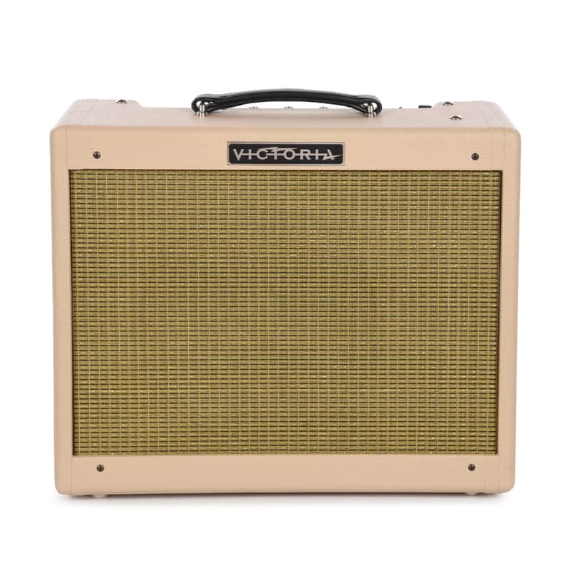 Victoria Vicky Verb Jr 5w 1x12 Combo Amp Smooth Blonde w/ Wheat Grille & Reverb image 1