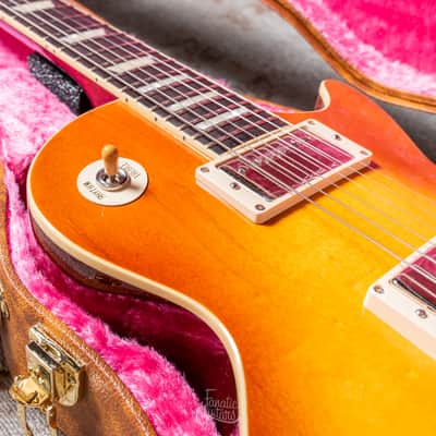 Tokai LS420 Plain Top Custom Shop Violin Flame #2145613 image 7