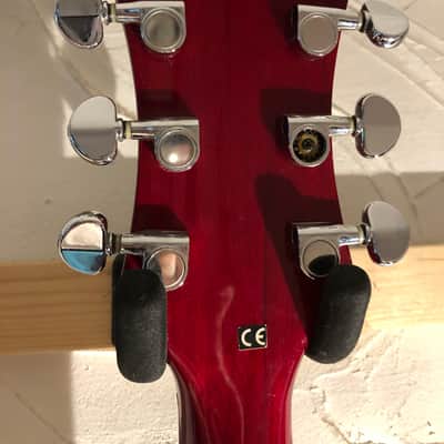 Guild DeArmond Jetstar 1990s Cherry Red image 9
